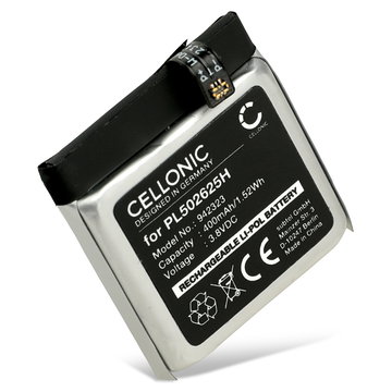 Batteri til Amazfit GTR - 47mm, A19029 - PL502625H (400mAh ) reservebatteri