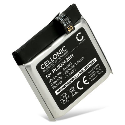 Batteri til Amazfit GTR - 47mm, A19029 - PL502625H (400mAh ) reservebatteri