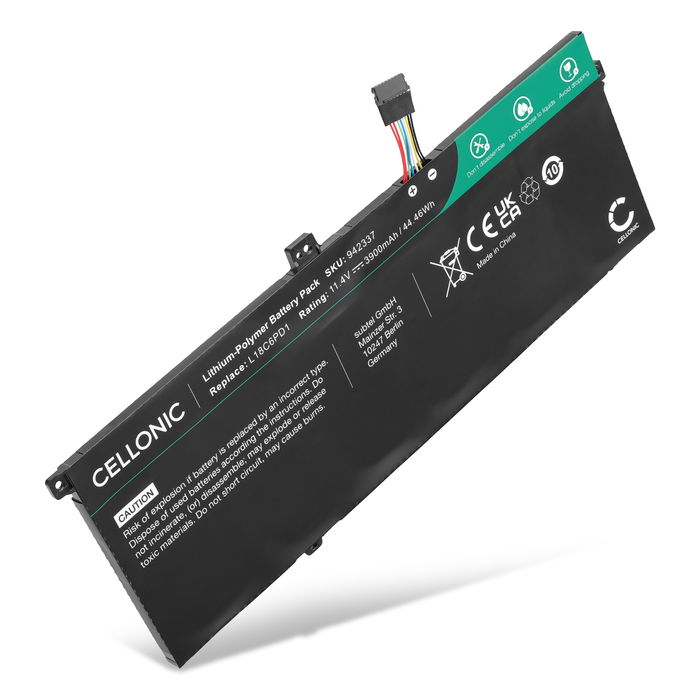 Batteri til Lenovo ThinkPad T14s, X390, X13 Gen 1,Gen 2, Gen 3, Gen 4, X395, TP00106A, L18M6PD2 Bærbar computer - 3900mAh 11.4V 