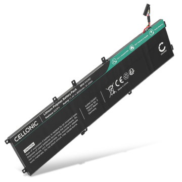 Batteri til Dell XPS 15 9570, 7590, 9560, Precision 5530, 5540, 5520, 5510, Dell 6GTPY, GPM03, H5H20 Bærbar computer - 8000mAh 11.4V 