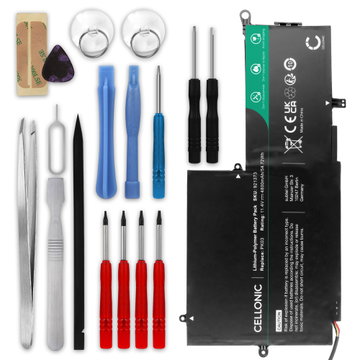 Batteri til HP Spectre 13-4000 series / Spectre x360 13-4000 series / Spectre Pro x360 G1/G2 + Werkzeug-Set Bærbar computer - 4800mAh 11.4V + Værktøj Set