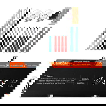 Batteri til HP Elitebook 1040 G3 + Werkzeug-Set Bærbar computer - 3400mAh 11.4V + Værktøj Set