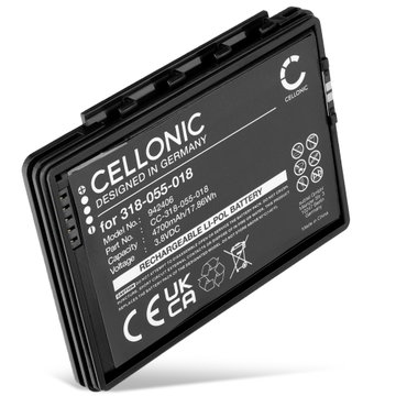 Batteri til Honeywell CT60, CT50, Honeywell Dolphin CT60, Honeywell CT60XP 4700mAh 3.8v CELLONIC