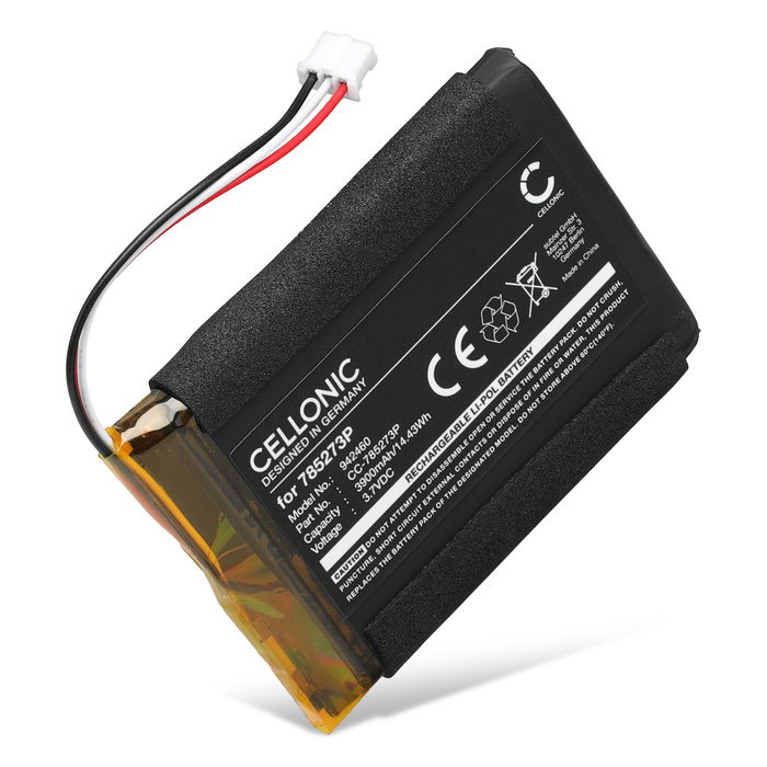 Battery for Tigermedia Tigerbox Touch 785273P (3900mAh, 3.7V) from CELLONIC
