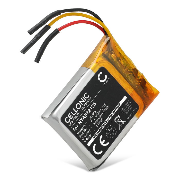 Battery til Rode Wireless GO 320mAh 3.7V fra CELLONIC