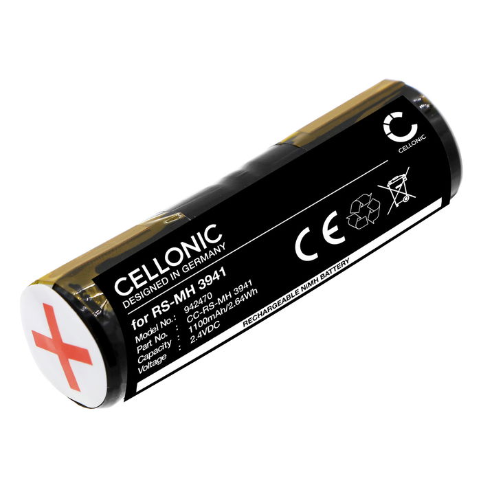 Battery til Braun DLX S18.535.3 Oral-B Sonic 3721 Rowenta CuraMed Dentasonic Dentacontrol 707 Dentacontrol Duo 1100mAh fra CELLONIC