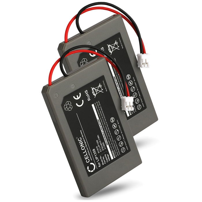 2x Sony Dualshock 3 Wireless Controller Battery 570mAh from Cellonic