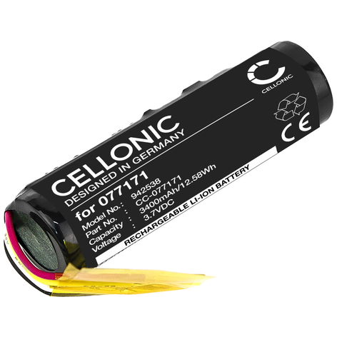 Batteri til Bose SoundLink Micro 077171 (3400mAh, 3.7V) fra CELLONIC