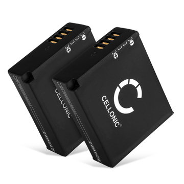 2x Nyt Kamera Batteri til Panasonic Lumix DC-GX9 DMC-LX100 DMC-GX80 DMC-TZ80 DC-LX100 II DC-TZ90 DC-TZ202 - DMW-BLE9 DMW-BLG10 Leica BP-DC15 980mAh skift batteri til kamera