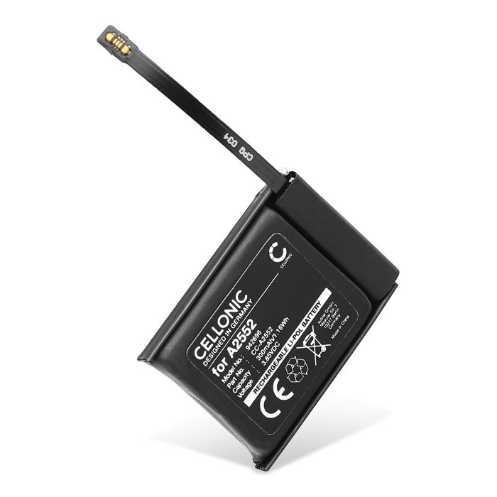 Battery til Apple Watch 7 - 45mm 300mAh 3.85V fra CELLONIC