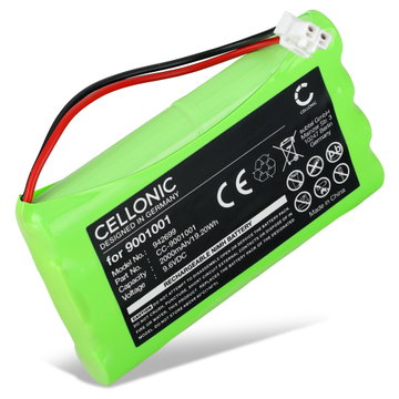 Battery til Bosch Somfy Axovia 220B, Dexxo Optimo, Elixo Optimo 24V RTS, Ixengo S, Elixo 500 3S, Dexxo Compact 2000mAh fra CELLONIC
