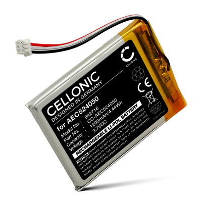Battery til Corsair HS70 SE, HS75 XB, Void Pro RGB 1200mAh 3.7V fra CELLONIC