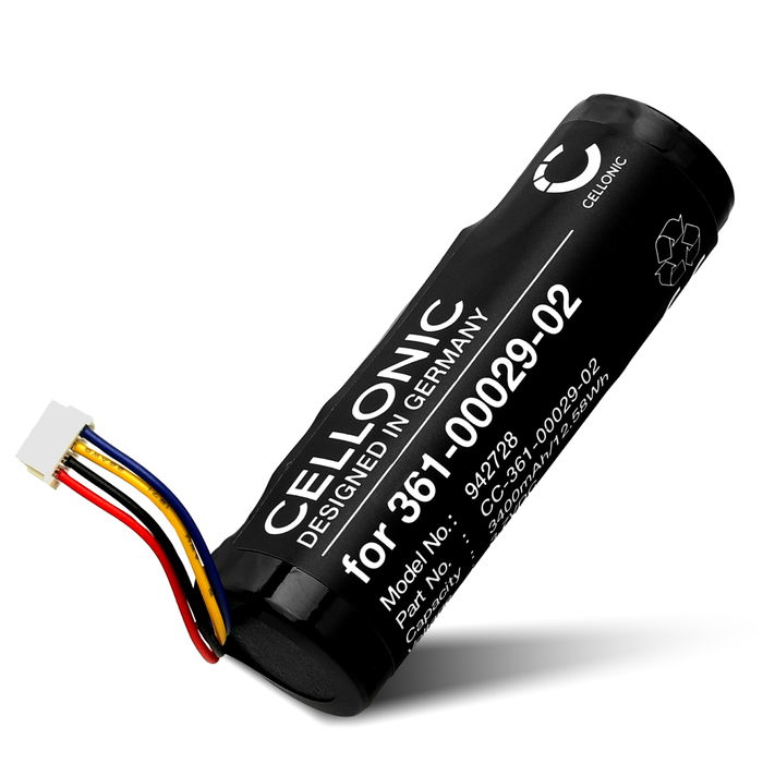 Garmin T5 GPS Batteri 3400mAh fra Cellonic