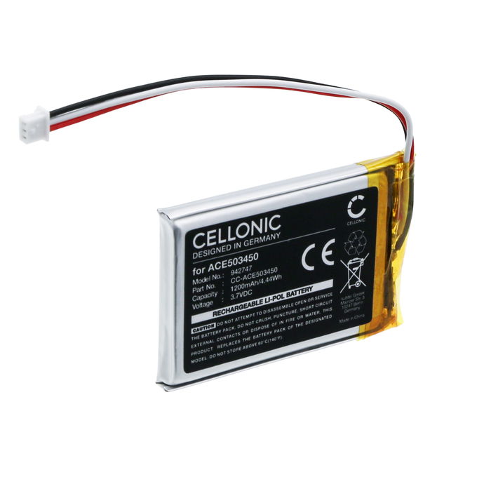 Battery til Fodsports M1S Pro 800mAh 3.7V fra CELLONIC
