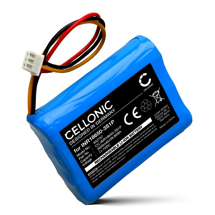 DOCKIN INR18650-3S1P Batteri 2600mAh fra Cellonic