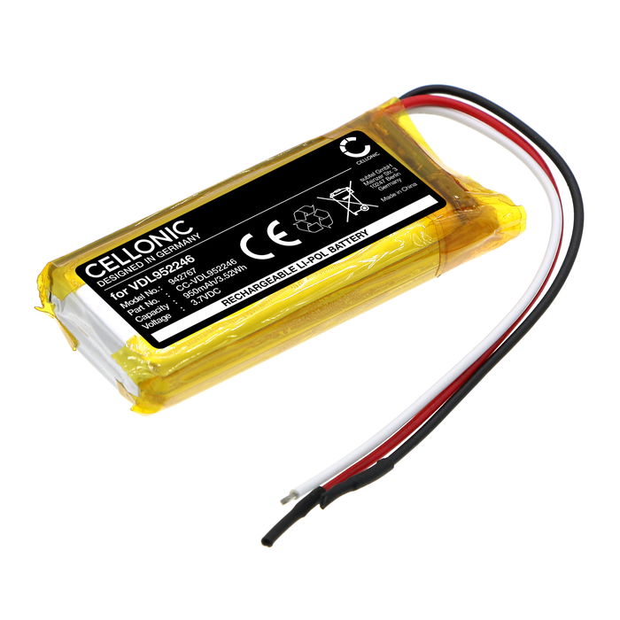 Battery til Plantronics Poly Calisto 5300 950mAh fra CELLONIC