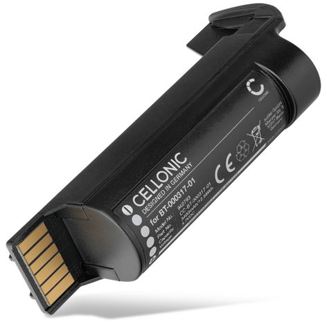 Batteri til Zebra DS2278, DS22, CR2278, BT-000317-01, BTRY-DS22EAB0E-00 Zebra DS2278 (3400mAh, 3.7V) fra CELLONIC