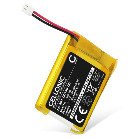 Batteri til Garmin Forerunner 955 Solar 361-00146-00 (220mAh, 3.85V) fra CELLONIC