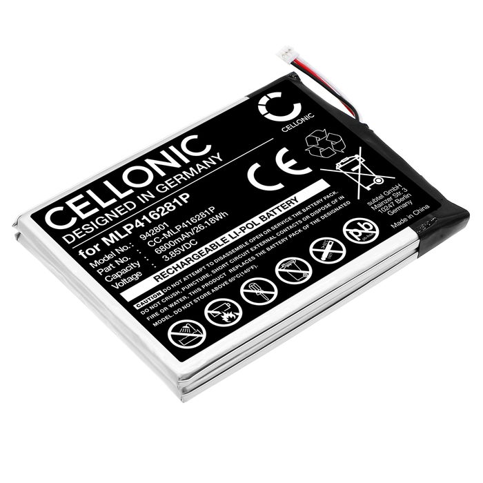 Battery til EZVIZ DP1S 6800mAh fra CELLONIC