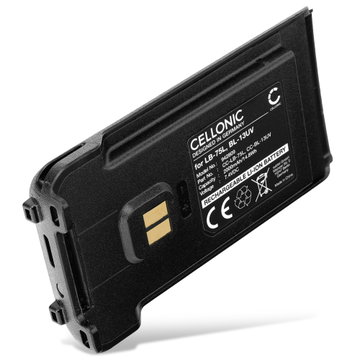 Battery til Retevis RT82, RT2, Baofeng P15UV, Tytera DM-UVF10, Pofung P15UV 2000mAh Li Ion 7.4v fra CELLONIC