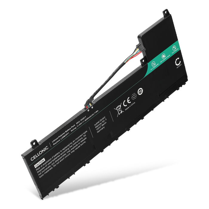 Batteri til Lenovo Ideapad 5 Pro 14ACN6, 14ITL6, 14IAP7, 14ARH7, Lenovo L20C3PF1 Bærbar computer - 4650mAh 11.55V 