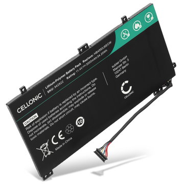 1x Batteri til Huawei Matebook 13, MateBook 13 2020, 13 i7, WRT-WX9, WRT-W19, WRT-W29, HN-W19L, HN-W19R, Huawei HB4593J6ECW, HB4593J6ECW-31 Bærbar computer - 3000mAh 11.4V 