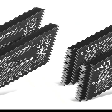 2x Batteri til Leica X1, X2, Leica X Vario, Leica X Typ 113, X-E Typ 102 1400mAh fra CELLONIC