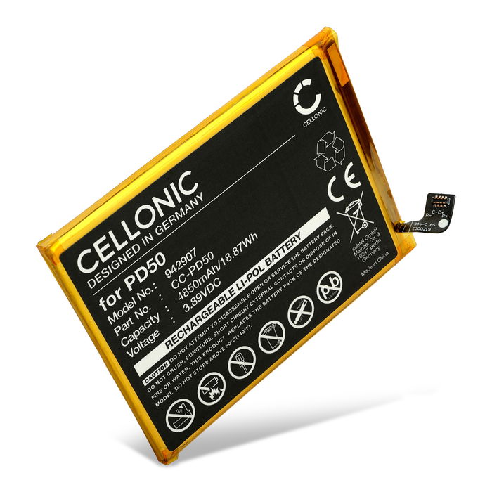 Battery PD50 til Motorola Moto G Power 5G - XT2311 4850mAh 3.89V fra CELLONIC
