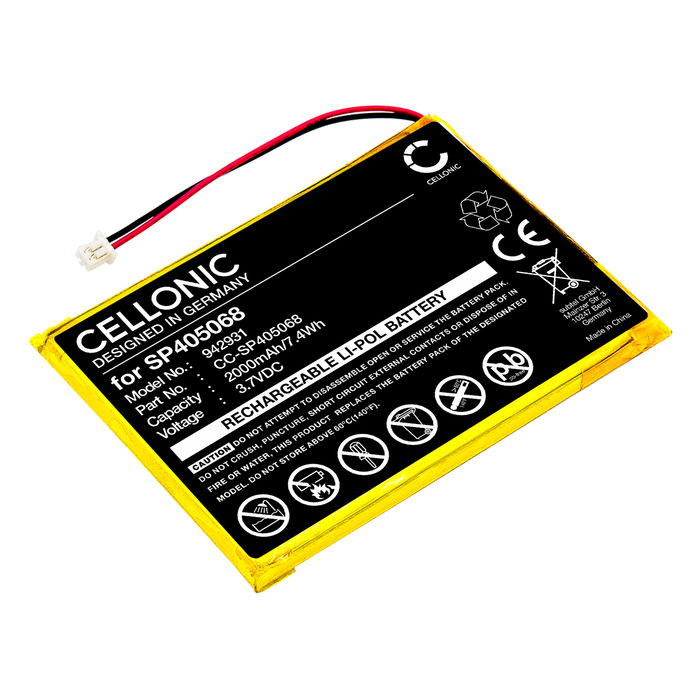 Battery til Kompatibel mit Luvion Prestige Touch, Supreme Connect - SP405068 2000mAh fra CELLONIC