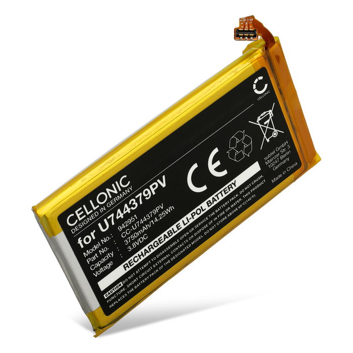 Battery til SkyGolf SkyCaddie SX400 3750mAh 3.8V fra CELLONIC