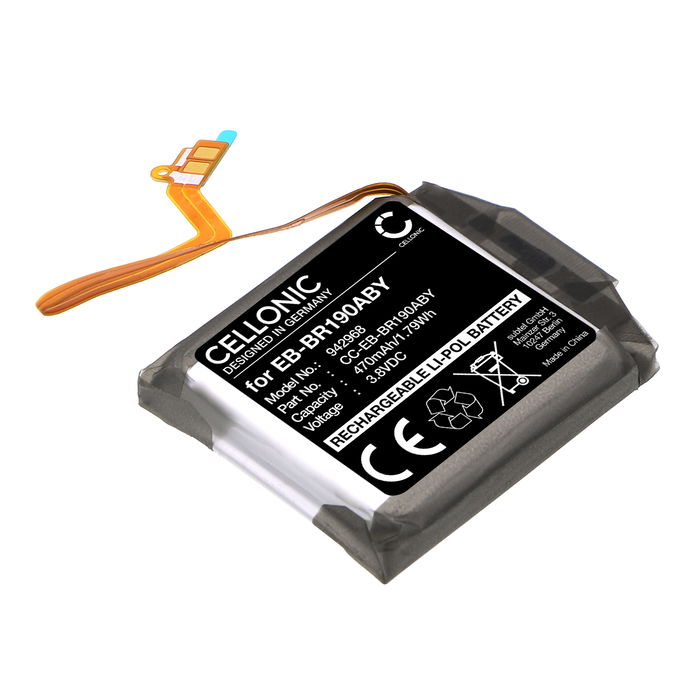 Battery for Samsung Galaxy Buds 1 Pro (Charging Case) EB-BR190ABY (470mAh, 3.8V) from CELLONIC