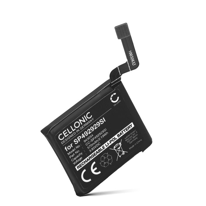 TicWatch Pro 3 Batteri 570mAh fra Cellonic