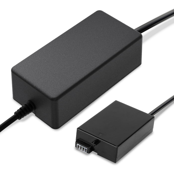 Canon ACK-E8 Camera Power Supply AC Adapter Kit & Charger Cable + DC Coupler Dummy Battery