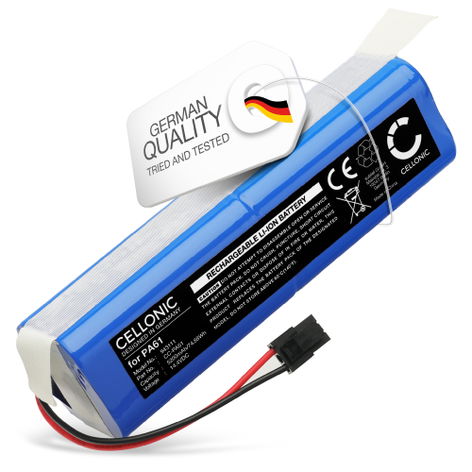 Batteri til Eufy RoboVac X8, RoboVac X8 Hybrid, RoboVac X8 Hybrid White, RoboVac X8 White, T226X Eufy RoboVac X8, Eufy RoboVac X8 Hybrid (5200mAh, 14.4V) fra CELLONIC