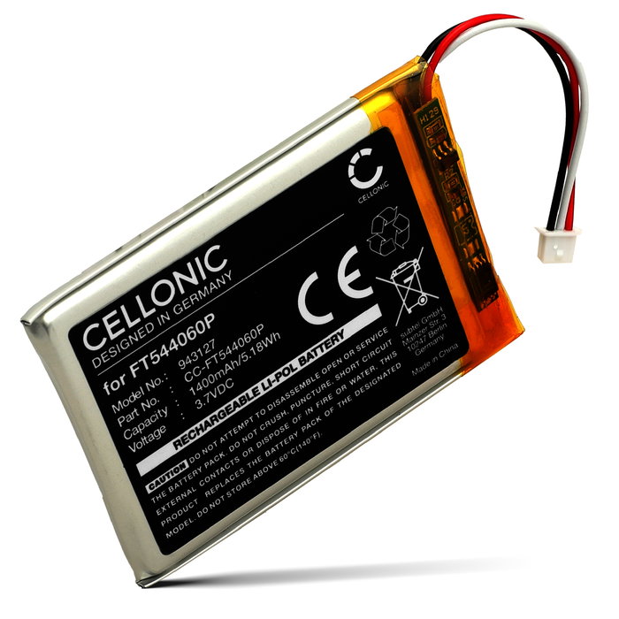 Battery for Babymoov Yoo-Feel, Yoo-Moov, Yoo-Travel 1400mAh from CELLONIC