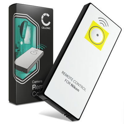Infrarød kameraudløser til Nikon D5100, D5200, D5300, D3200, D800 trådløs IR-kamerafjernbetjening fra CELLONIC