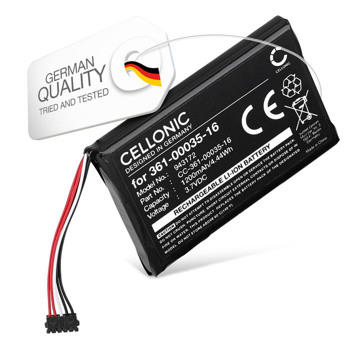 Battery til Alpha 100, A04223, TT25 GPS 1200mAh fra CELLONIC
