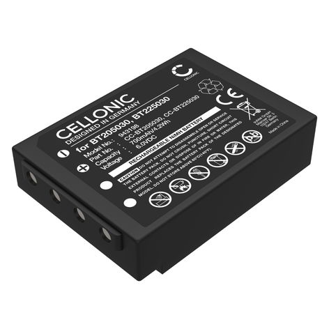 Batteri til HBC Radiomatic Tele Teach TTB 05 BT205030, BT225030 (700mAh, 6V) fra CELLONIC