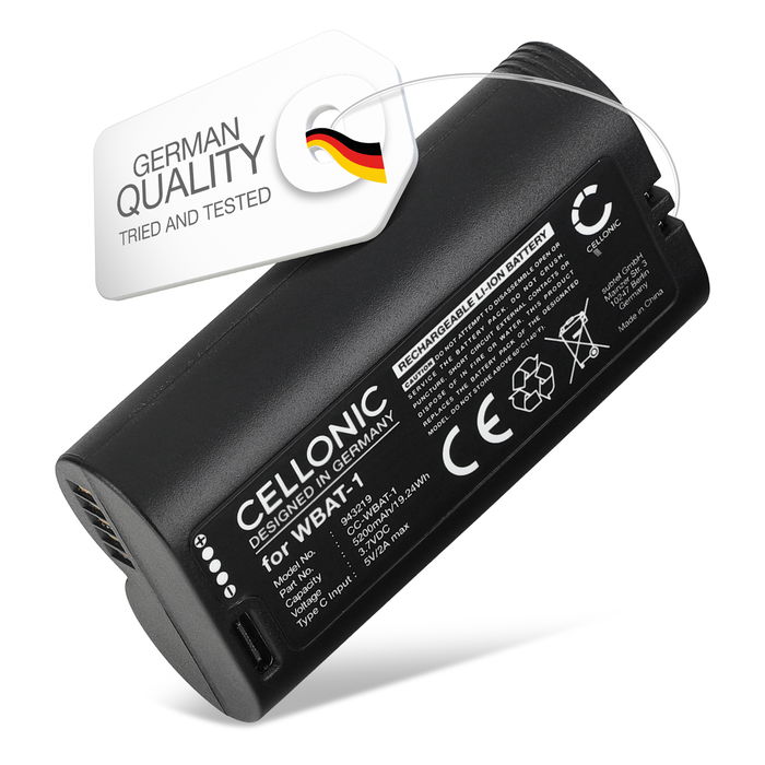 Battery til Wyze Battery Cam Pro 5200mAh fra CELLONIC