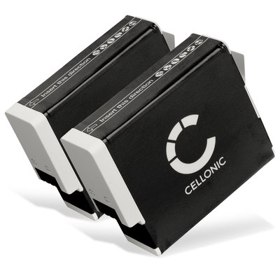 2x Batteri til GoPro Hero 12 11 10 9, AHDBT-901 AHDBT-901C (1730mAh, 3.85V) fra CELLONIC