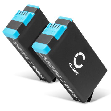 2x Batteri til GoPro MAX, GoPro MAX 360 SPCC1B (1600mAh, 3.85V) fra CELLONIC