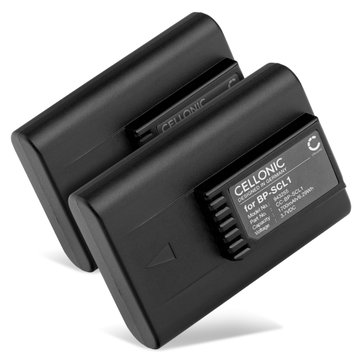 2x Batteri til Leica M8, M9-P, M9-M BP-SCL1 (1700mAh, 3.7V) fra CELLONIC
