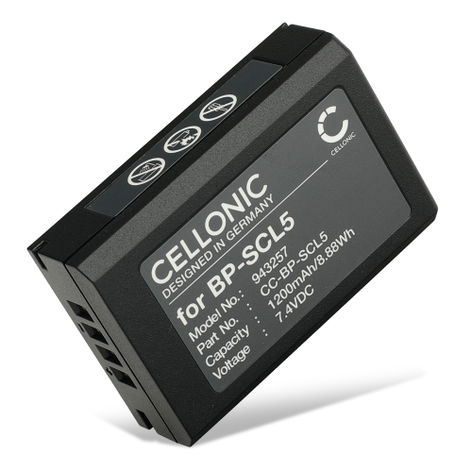 Batteri til Leica M10, M10-R, M10-P BP-SCL5 (1200mAh, 7.4V) fra CELLONIC