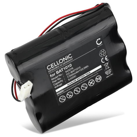 Batteri til Silentron 5501; 5503; 5532 BAT1010 (17000mAh, 9V) fra CELLONIC