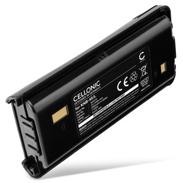 Battery til Kompatibel mit Kenwood TK-3301T TK-3200 TK-3202 TK-2202E TK-2206 TK-2207 TK-2207G TK-2302E 2000mAh Li Ion 7.4V fra CELLONIC