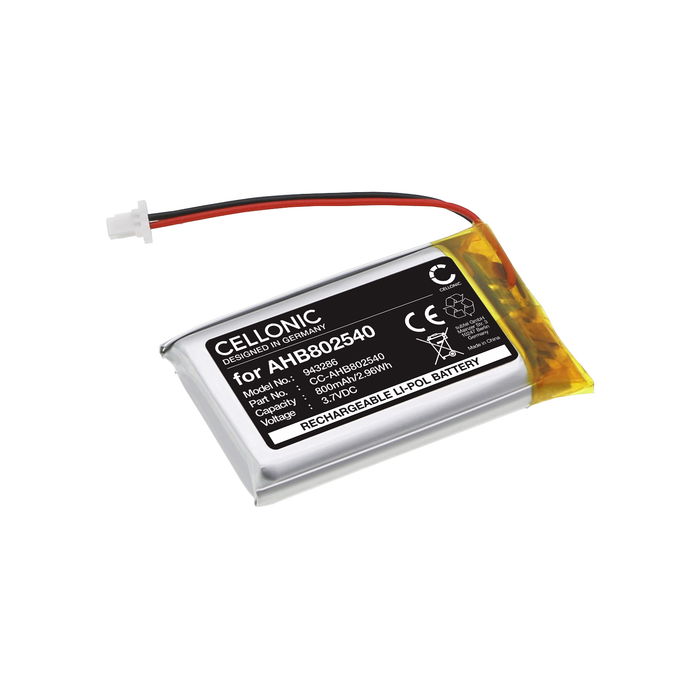 Battery til Sena SF2, SF4 800mAh 3.7V fra CELLONIC