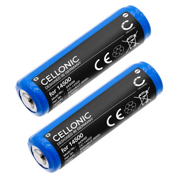 2x Battery til Ledlenser iH5R, MH4, MH5, ML4, P5R Core, P5R Work 800mAh fra CELLONIC