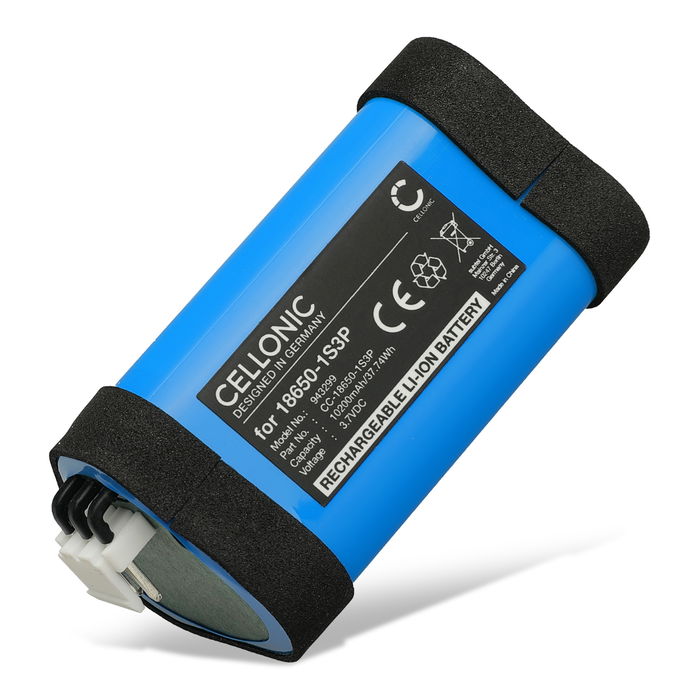Ledlenser 18650-1S3P batteri 10200mAh 3.7V fra Cellonic
