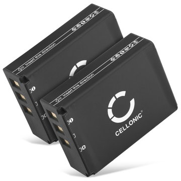 2x Batteri til Fuji FinePix SL300, S1, SL1000, SL280, SL240, SL260, SL245, SL305, F305 NP-85 (1500mAh, 3.7V) fra CELLONIC