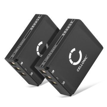 2x Batteri til Fuji FinePix SL300, S1, SL1000, SL280, SL240, SL260, SL245, SL305, F305 NP-85 (1500mAh, 3.7V) fra CELLONIC